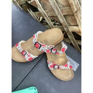 Birkenstock Birki's Women's Sandals, Size L8 M6, Florida Brown, 2 Strap Size 39